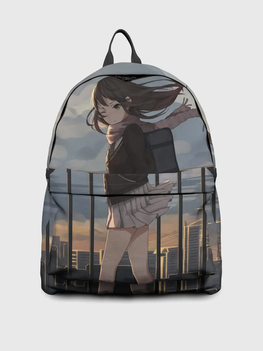 Рюкзак джинсовый / IDOLMASTER. Rin Shibuya