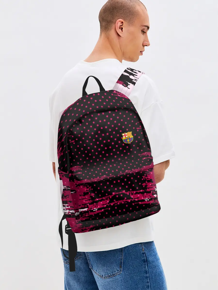 Рюкзак джинсовый / Barcelona abstract collection