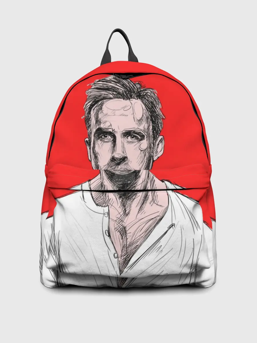 Рюкзак джинсовый / Райан Гослинг_3