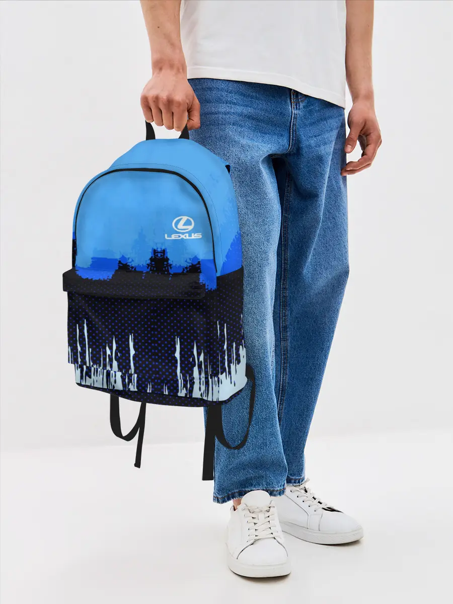 Рюкзак джинсовый / Lexus SPORT COLOR