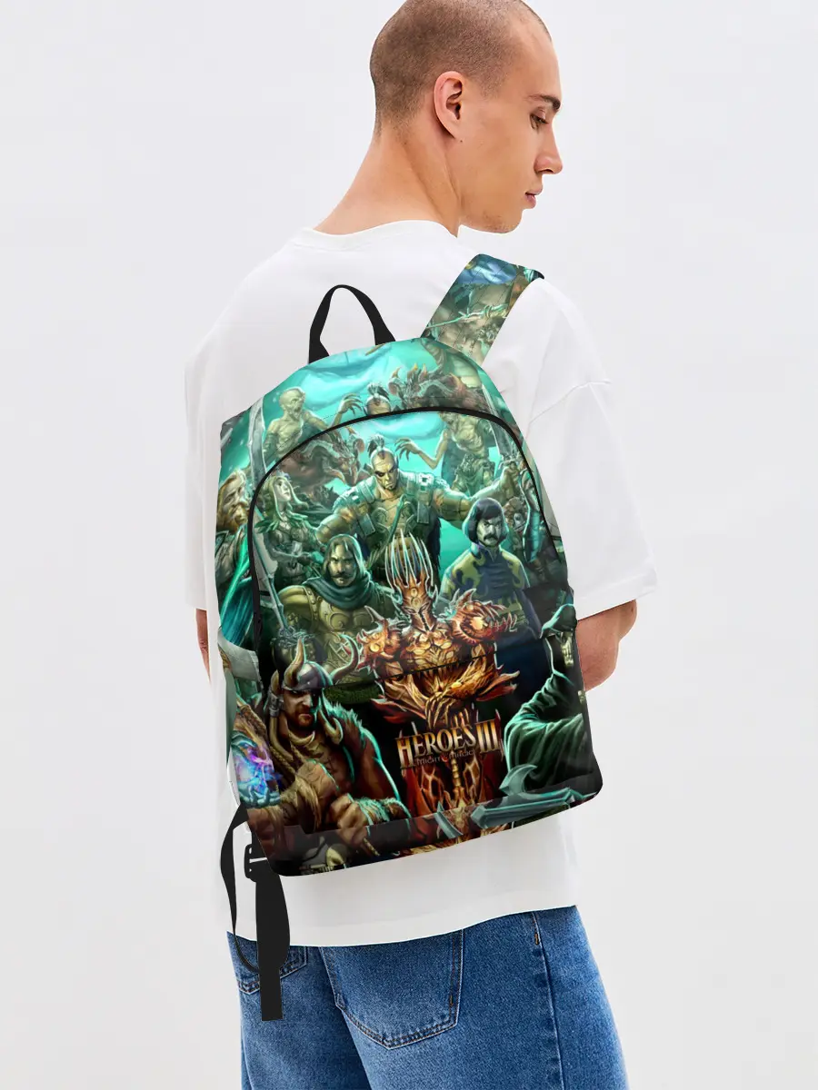 Рюкзак джинсовый / Герои