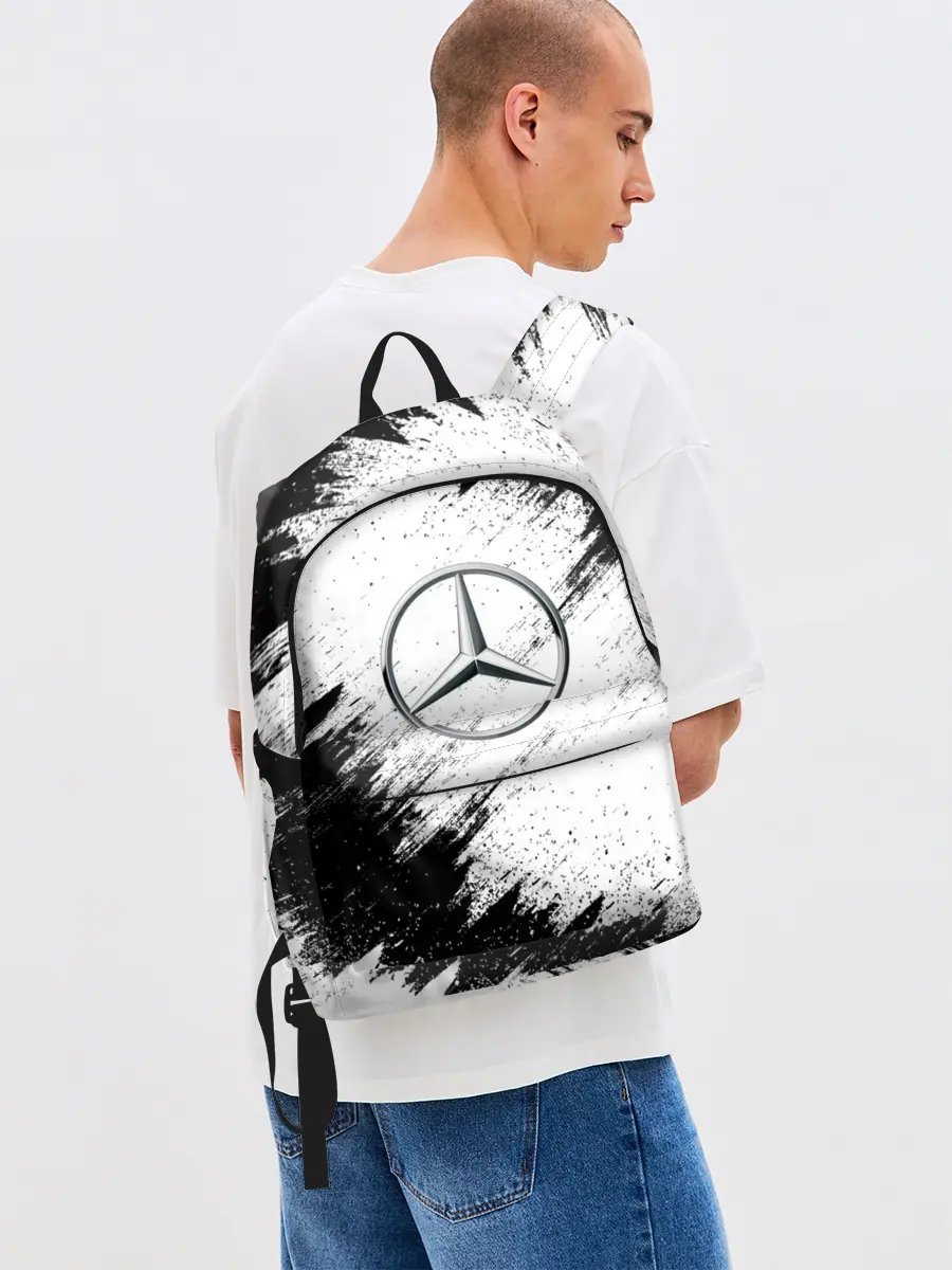 Рюкзак джинсовый / Mercedes