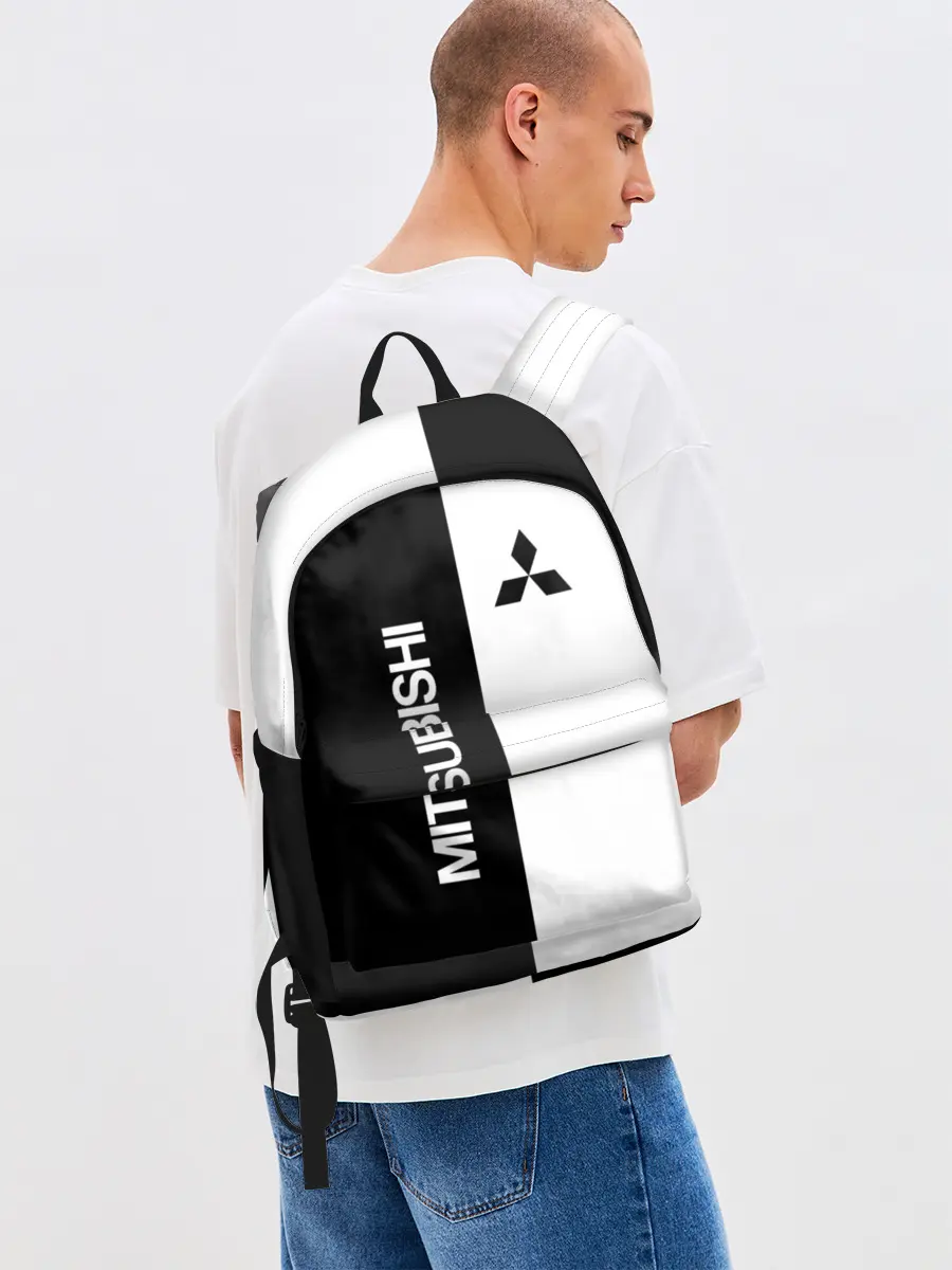 Рюкзак джинсовый / Mitsubishi