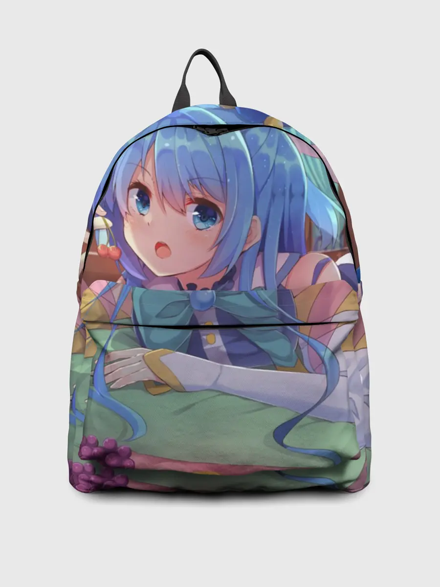 Рюкзак джинсовый / коносуба аква