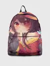 Рюкзак джинсовый / Konosuba в шляпе