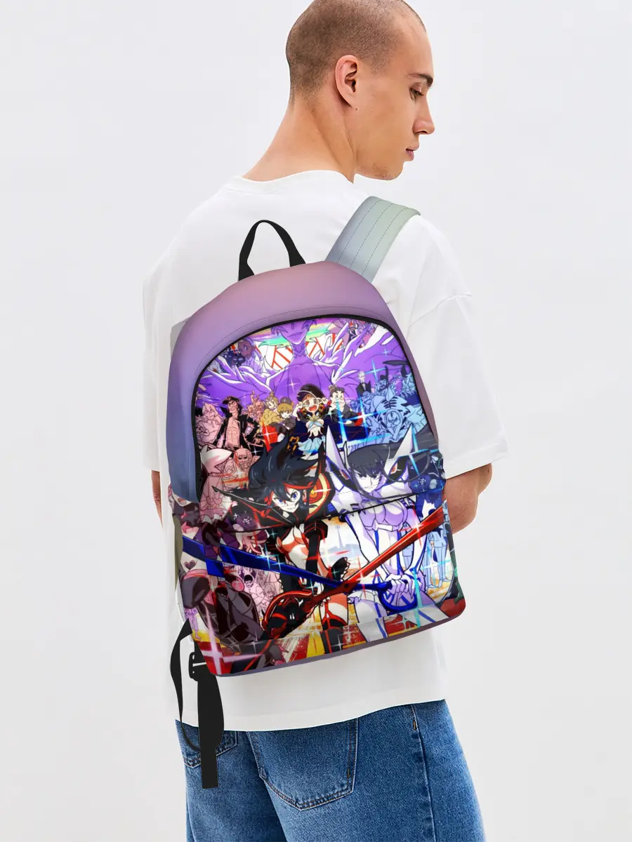 Рюкзак джинсовый / Kill La Kill полный набор