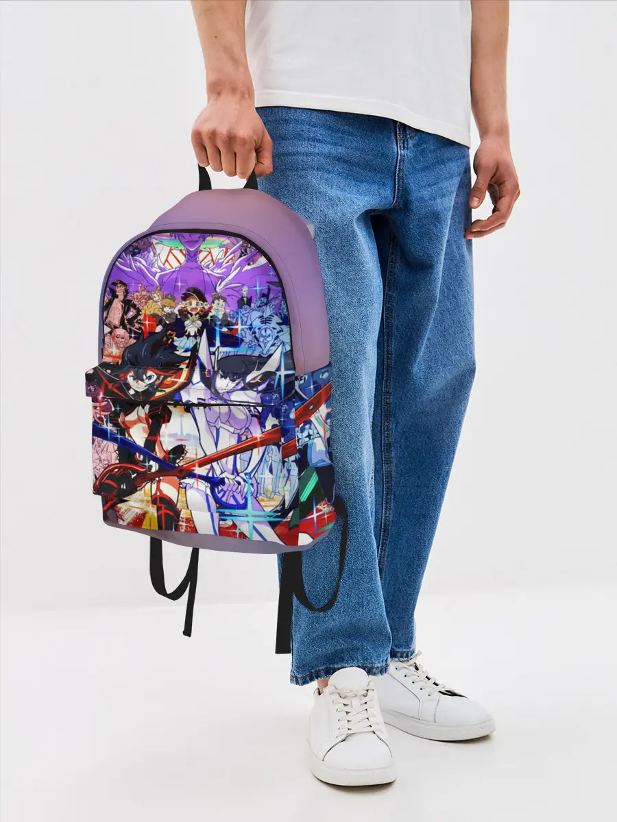 Рюкзак джинсовый / Kill La Kill полный набор