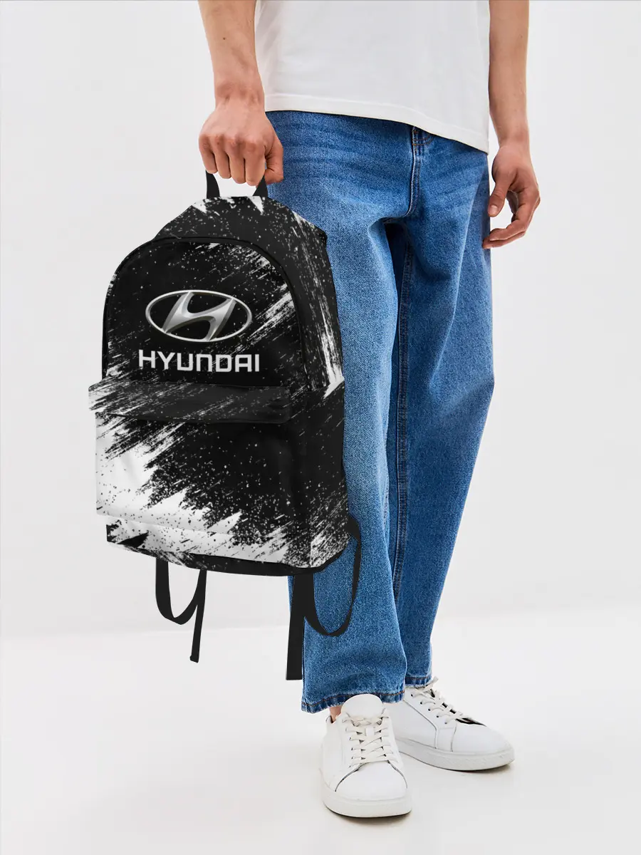 Рюкзак джинсовый / HYUNDAI