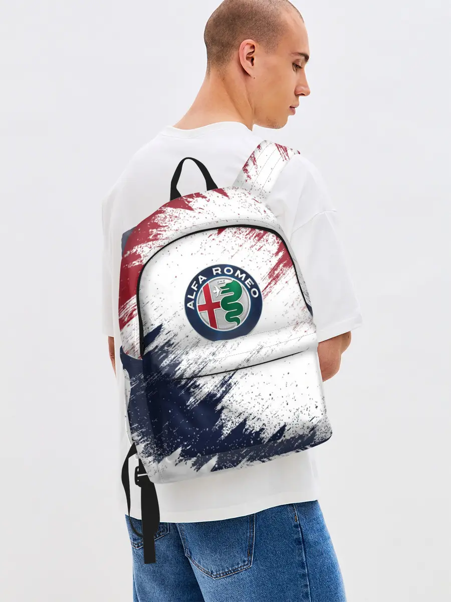 Рюкзак джинсовый / Alfa Romeo