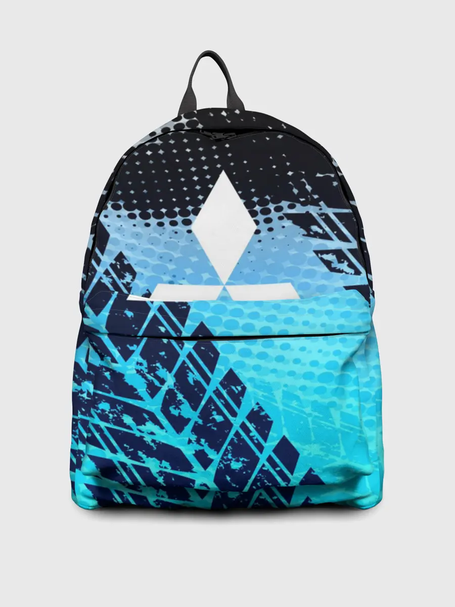 Рюкзак джинсовый / Mitsubishi sport auto motors