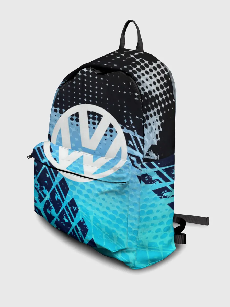 Рюкзак джинсовый / Volkswagen sport auto motors