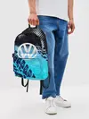 Рюкзак джинсовый / Volkswagen sport auto motors