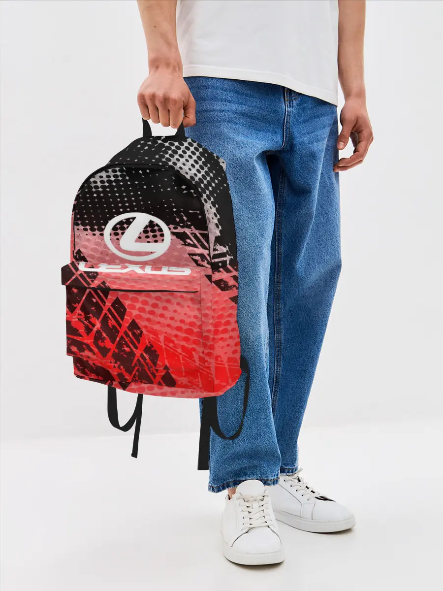 Рюкзак джинсовый / Lexus sport auto motors