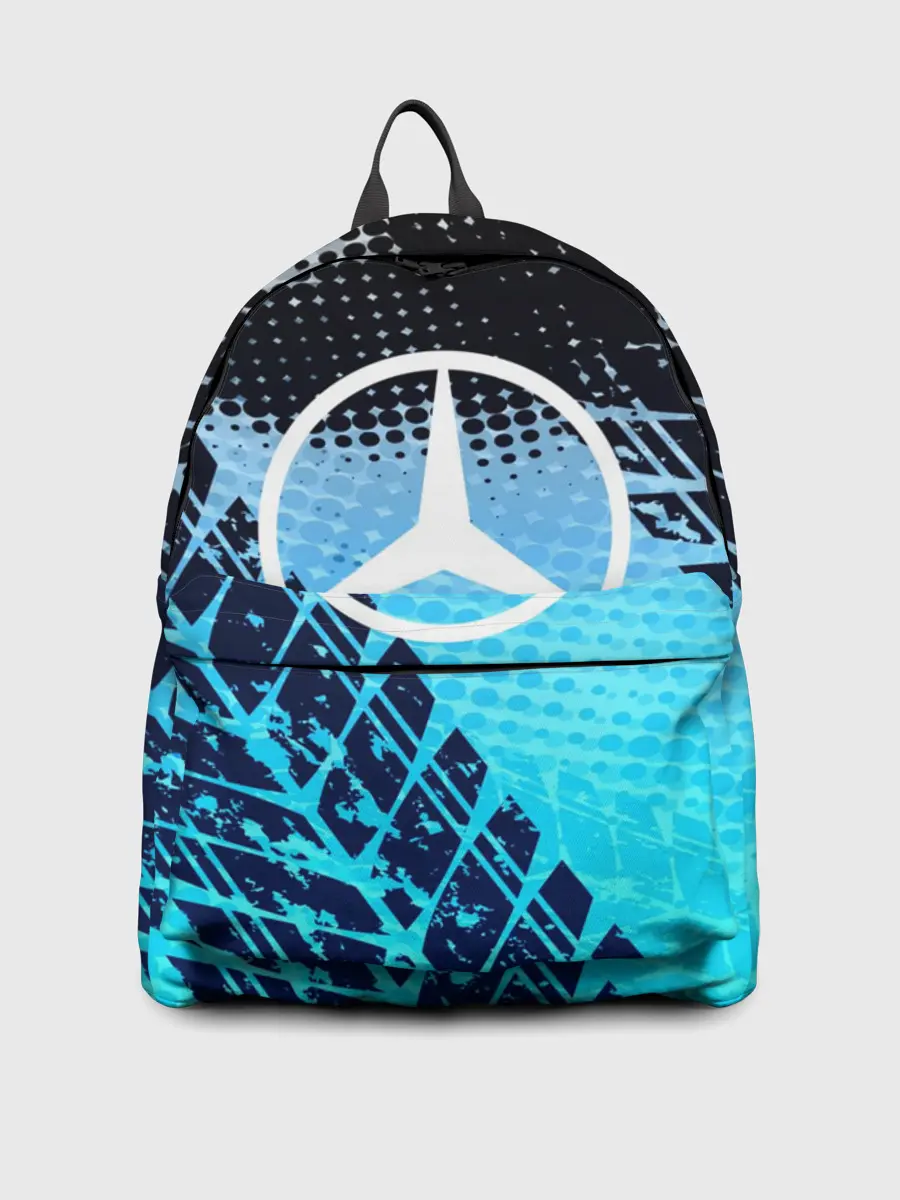 Рюкзак джинсовый / Mercedes sport auto motors