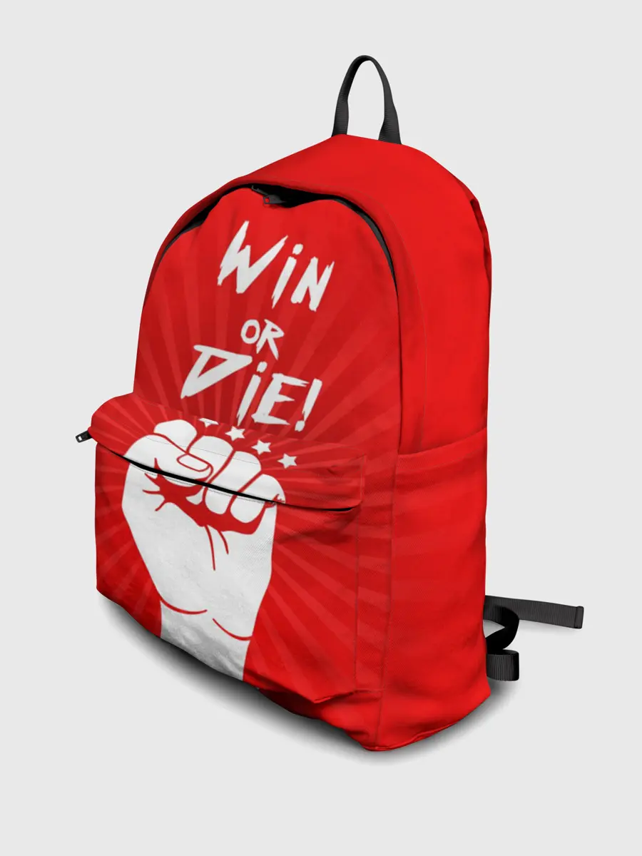 Рюкзак джинсовый / Девиз победителя