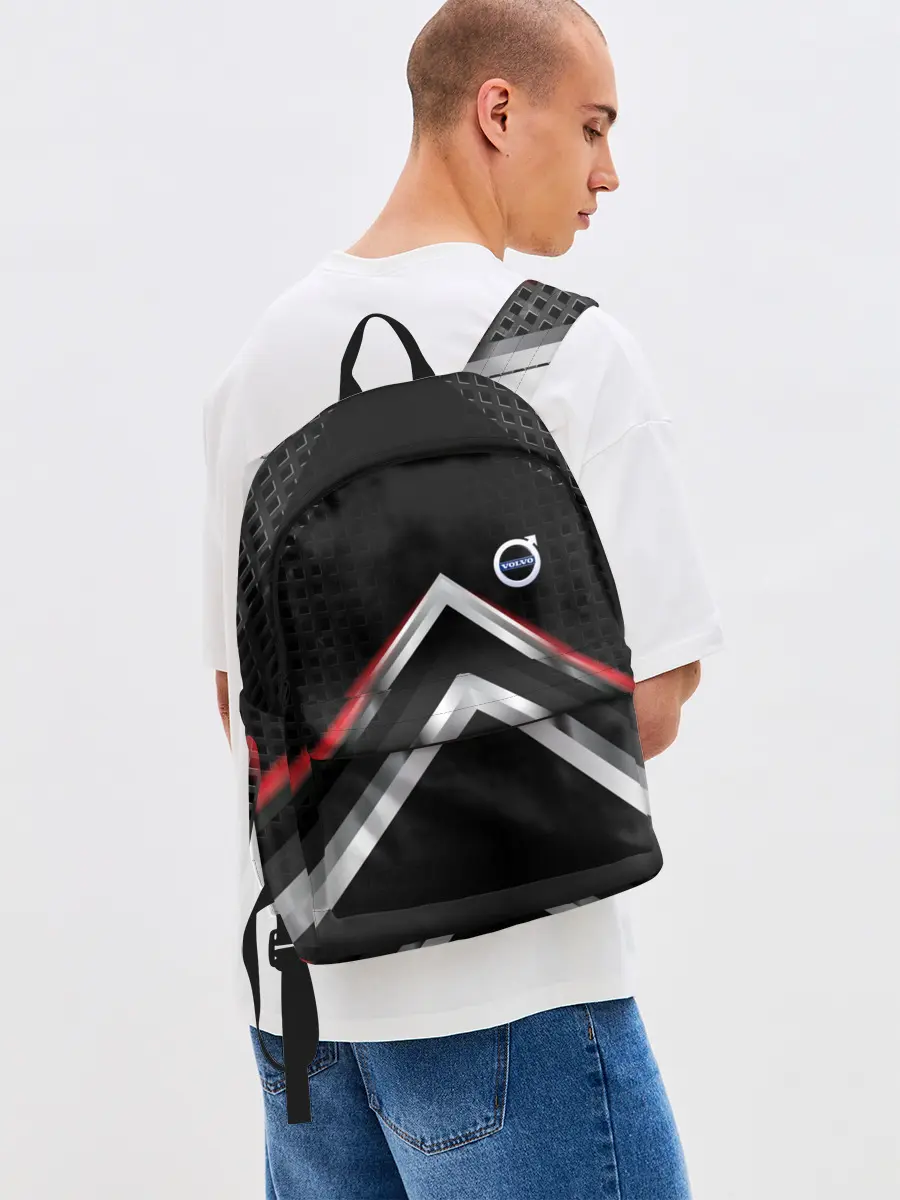 Рюкзак джинсовый / Volvo abstract line