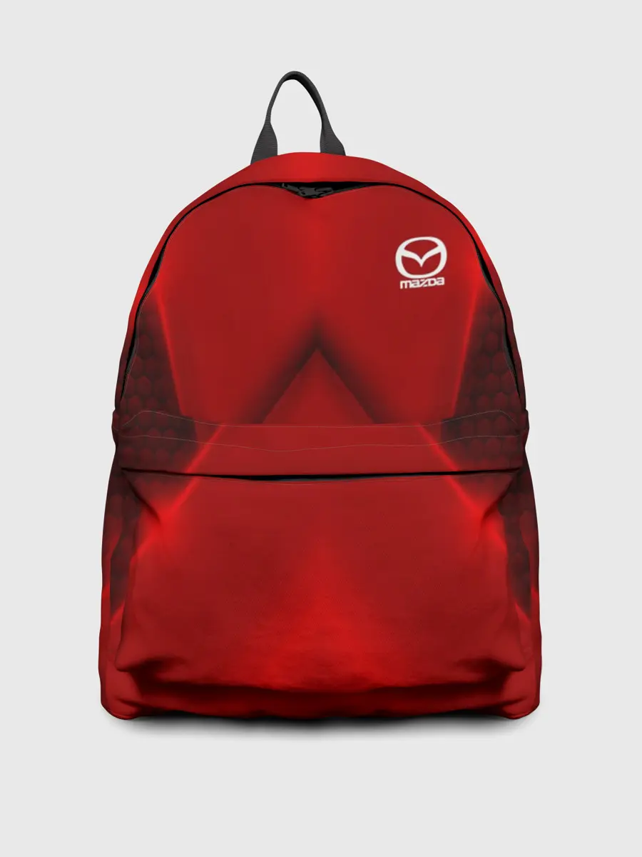Рюкзак джинсовый / Mazda car sport RED
