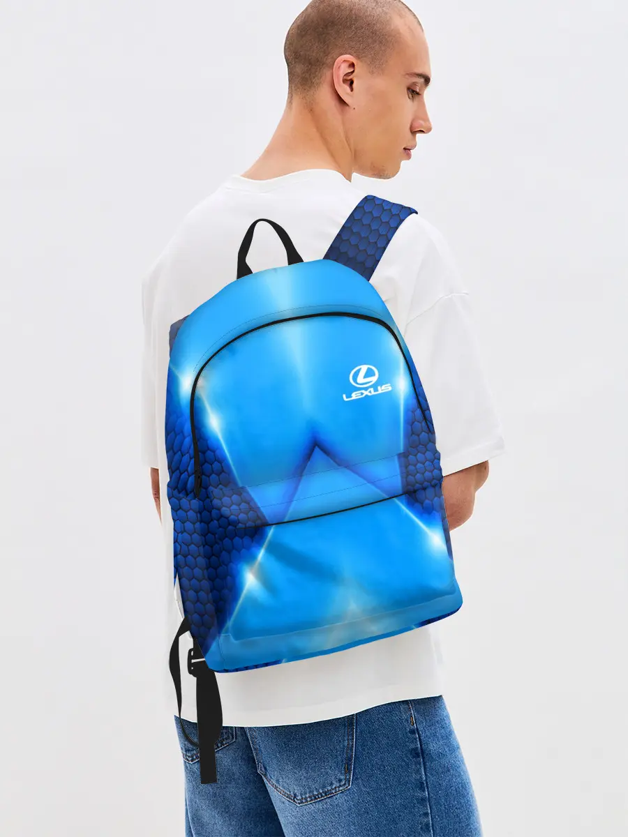 Рюкзак джинсовый / Lexus car sport SKY