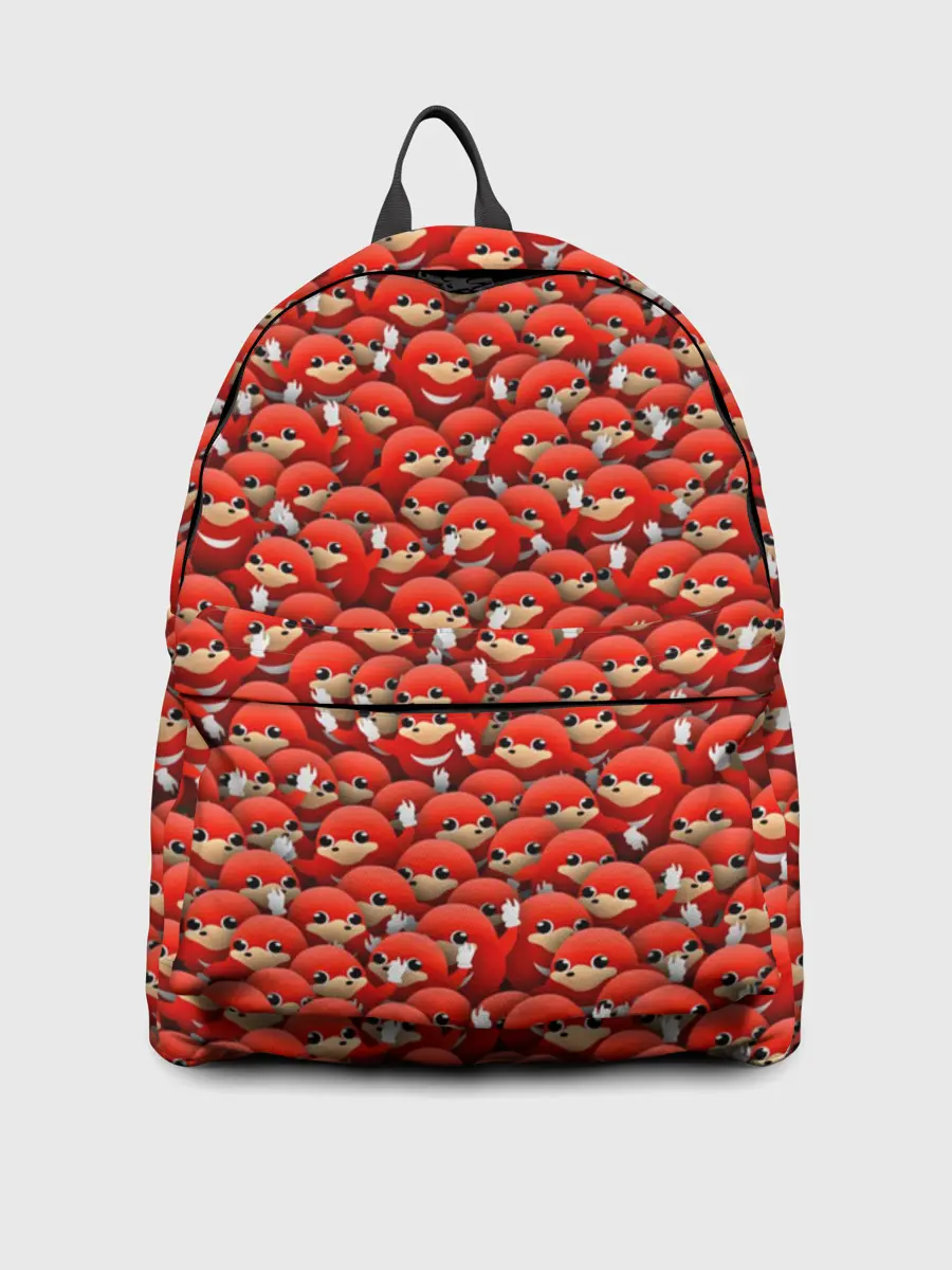 Рюкзак джинсовый / Угандийские Наклзы