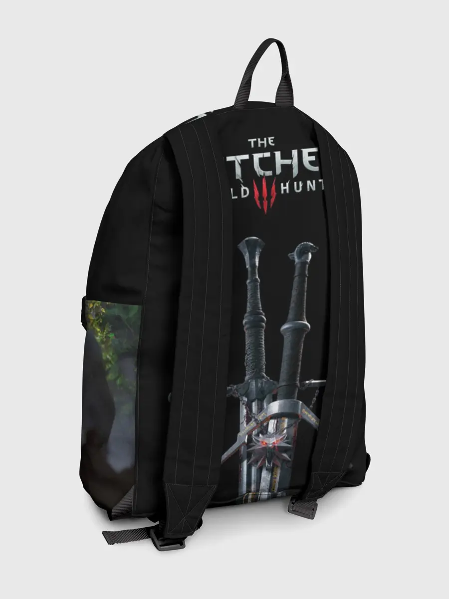 Рюкзак джинсовый / Геральт и Йен