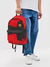 Рюкзак джинсовый / BARCELONA SPORT RED