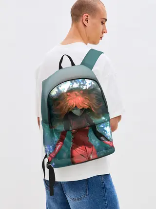 Рюкзак джинсовый / Rei Ayanami