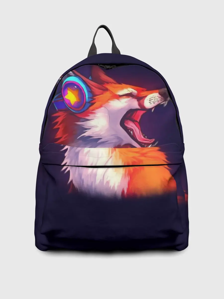 Рюкзак джинсовый / Лиса