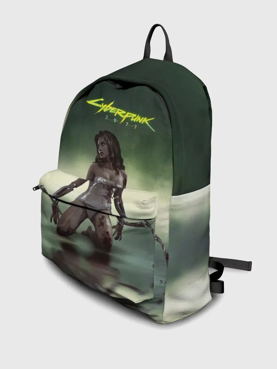 Рюкзак джинсовый / Cyberpunk2077