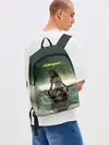Рюкзак джинсовый / Cyberpunk2077