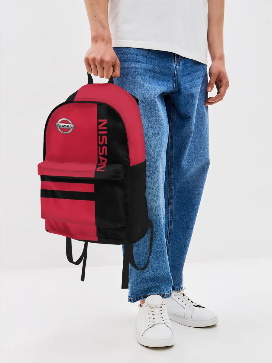 Рюкзак джинсовый / Nissan