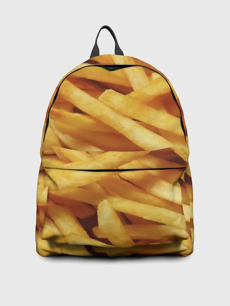 Рюкзак джинсовый / Картошка фри