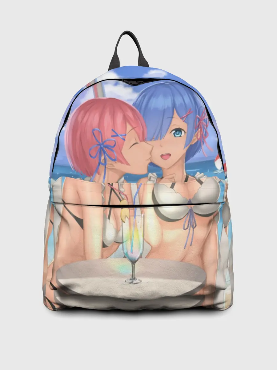 Рюкзак джинсовый / Жизнь в другом мире с нуля