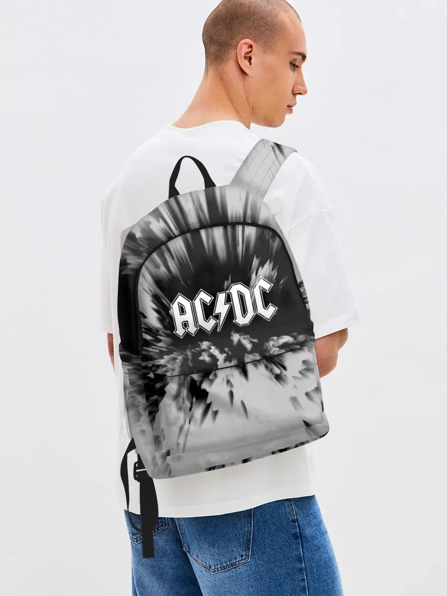 Рюкзак джинсовый / AC/DC