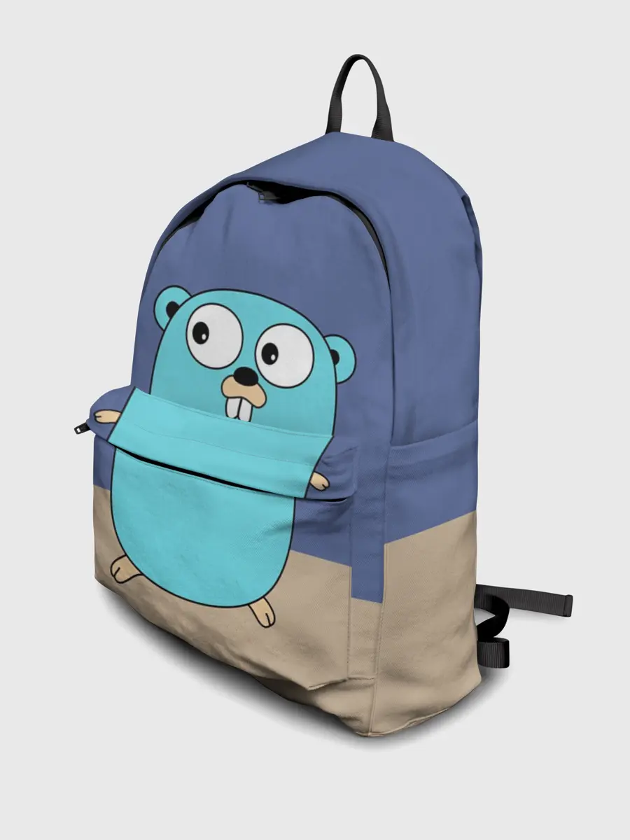 Рюкзак джинсовый / Golang