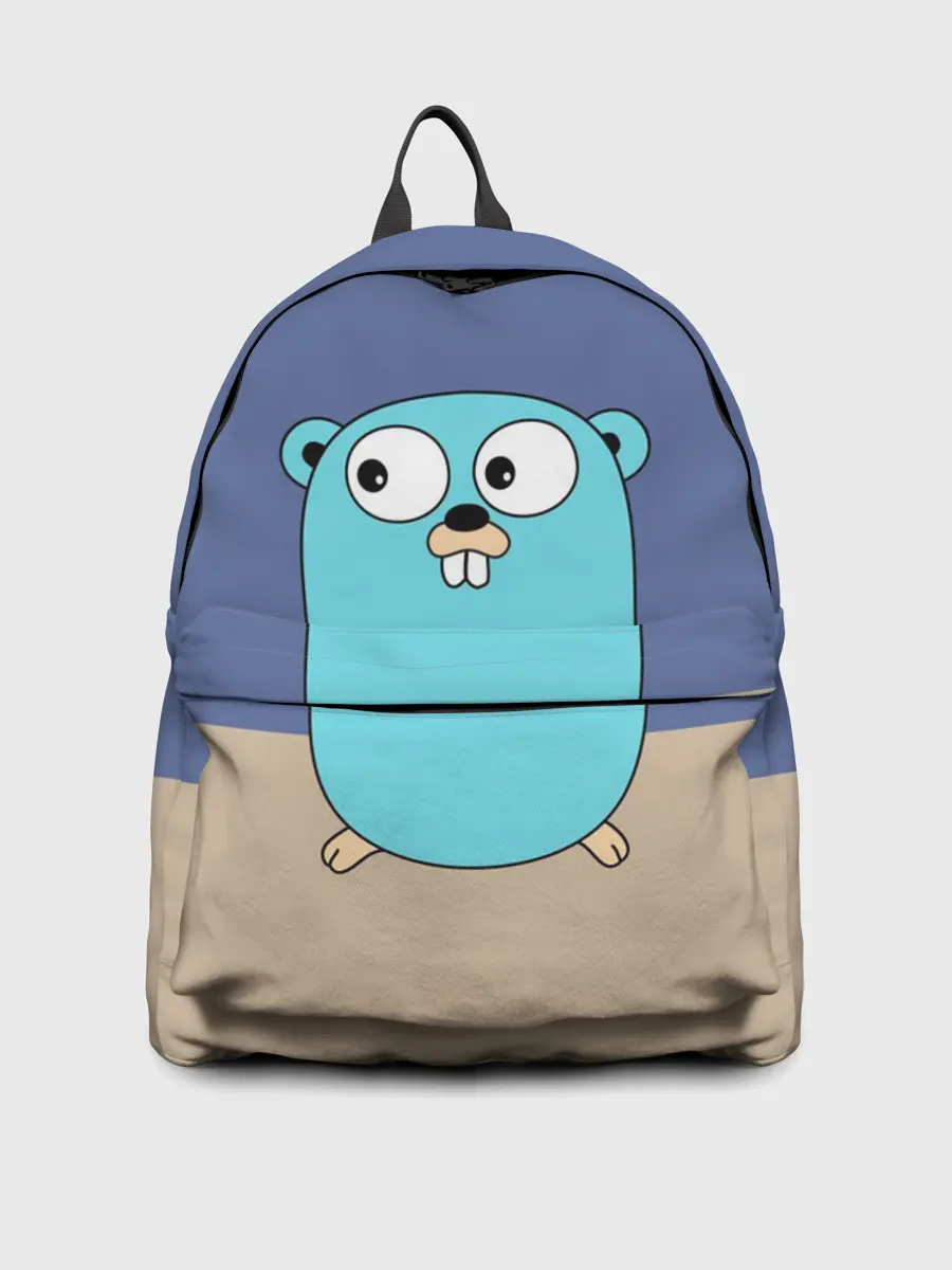 Рюкзак джинсовый / Golang