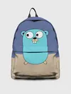Рюкзак джинсовый / Golang