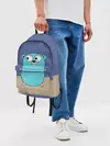 Рюкзак джинсовый / Golang