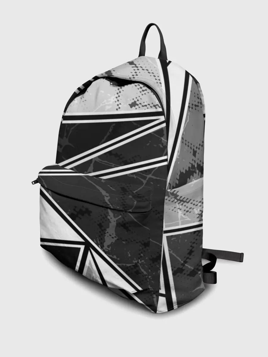 Рюкзак джинсовый / Спортивная геометрия