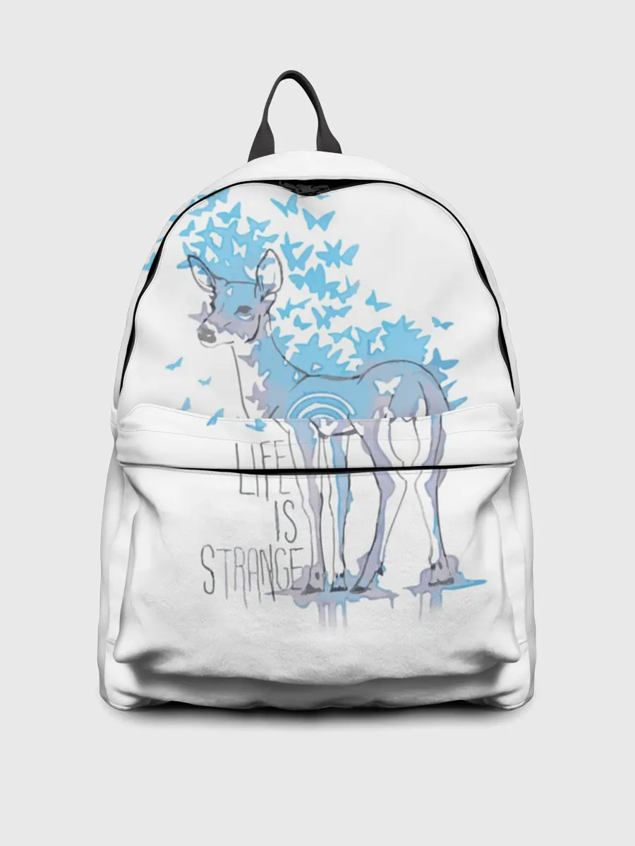Рюкзак джинсовый / Life is Strange. Олень