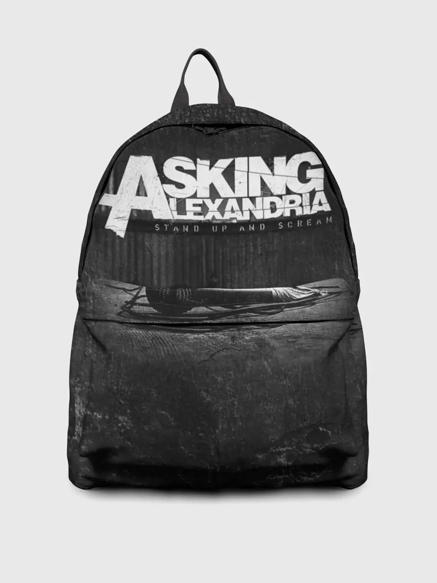 Рюкзак джинсовый / Asking Alexandria