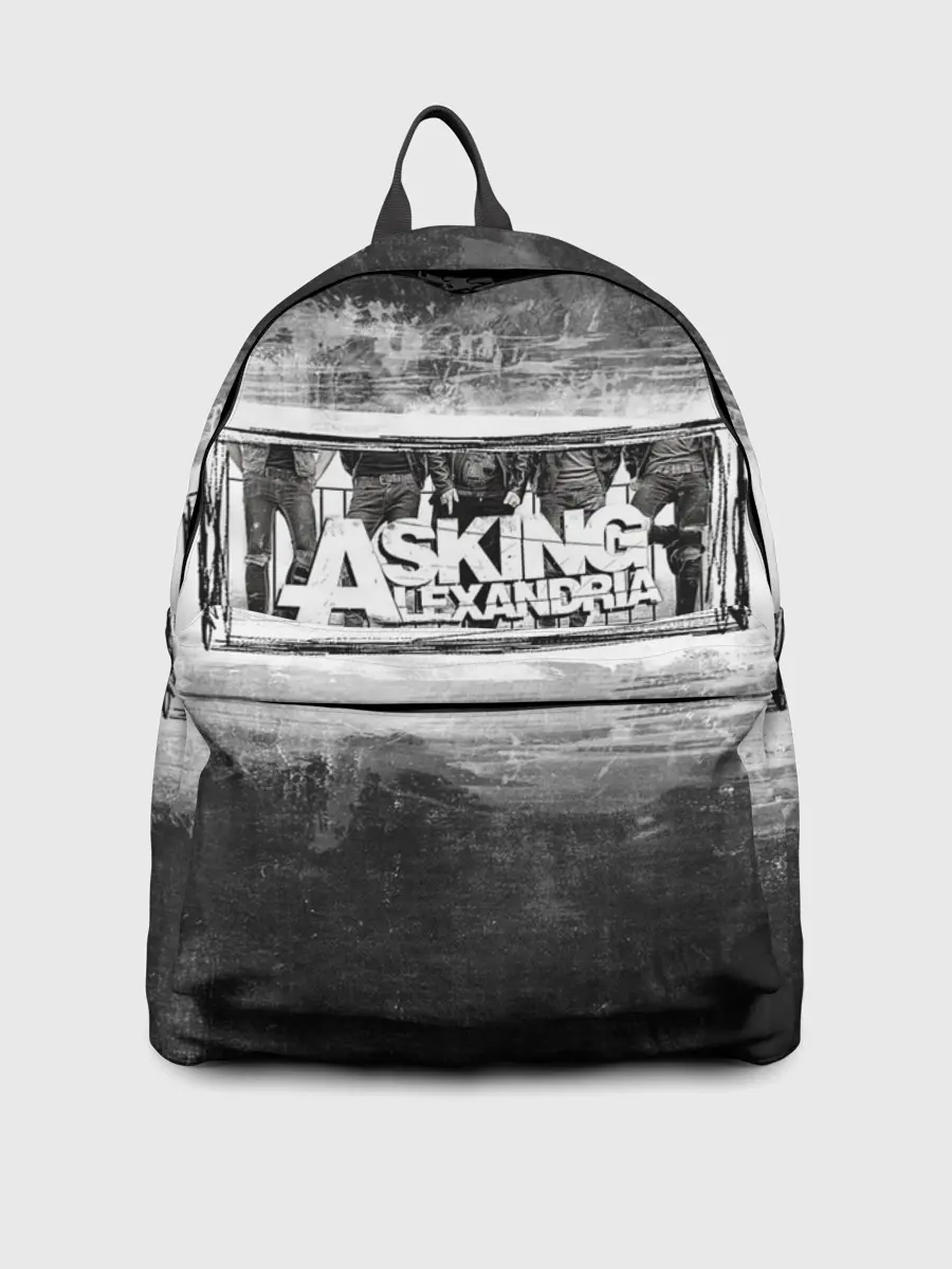 Рюкзак джинсовый / Asking Alexandria