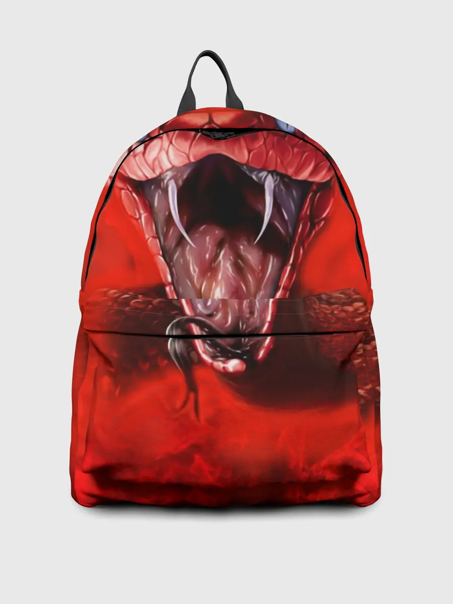 Рюкзак джинсовый / Red Snake