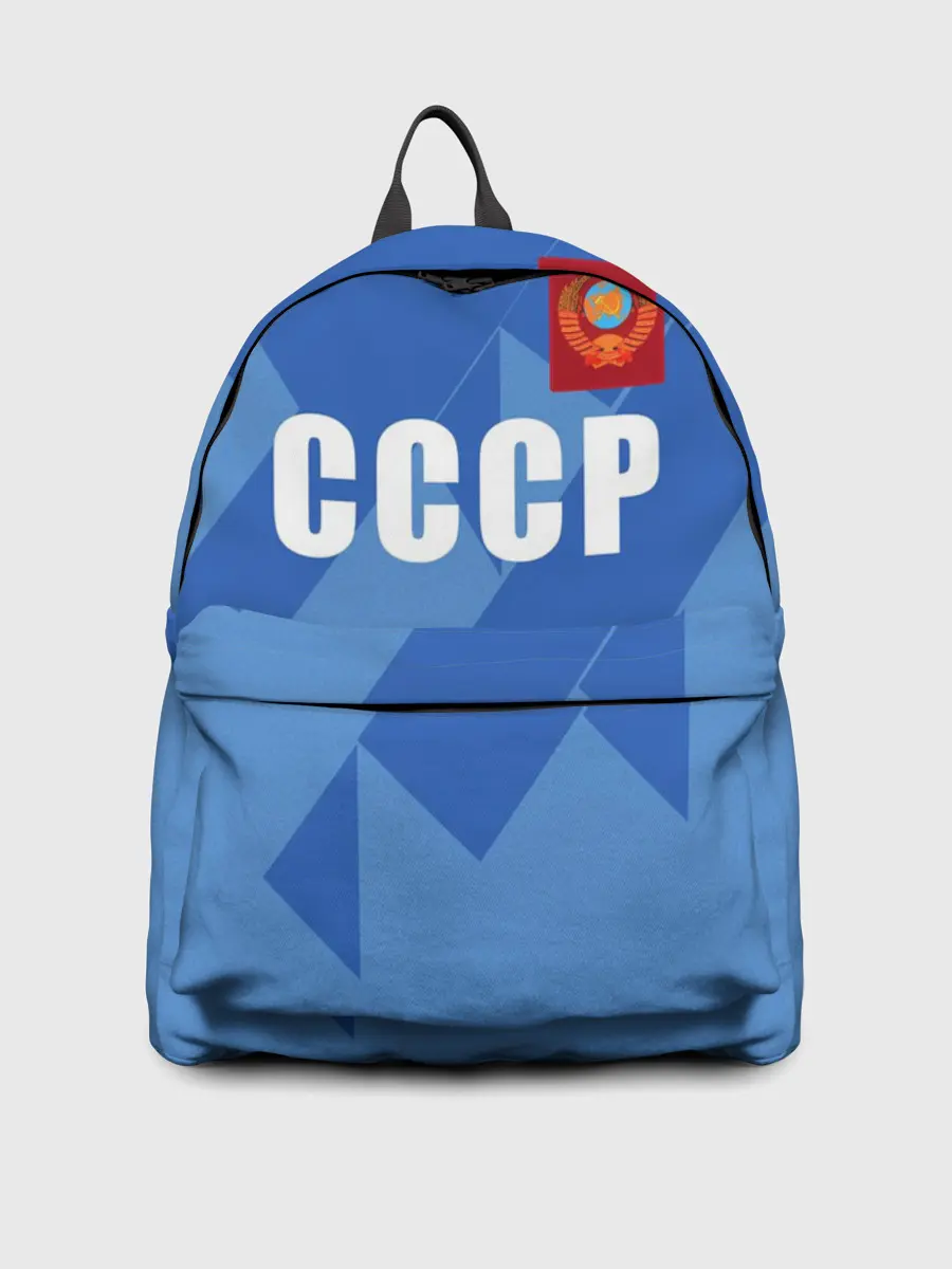 Рюкзак джинсовый / Лев Яшин ретро