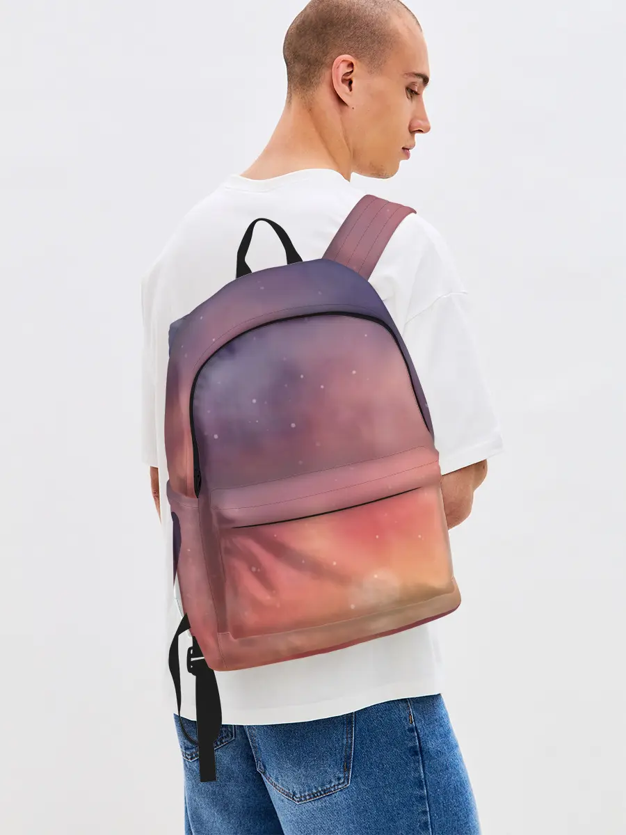Рюкзак джинсовый / Абстракция Градиент Текстура