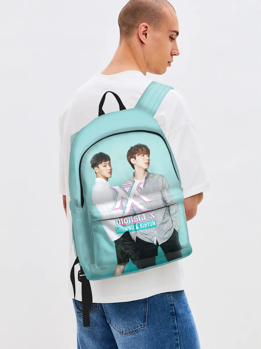 Рюкзак джинсовый / Shownu&Kihyun