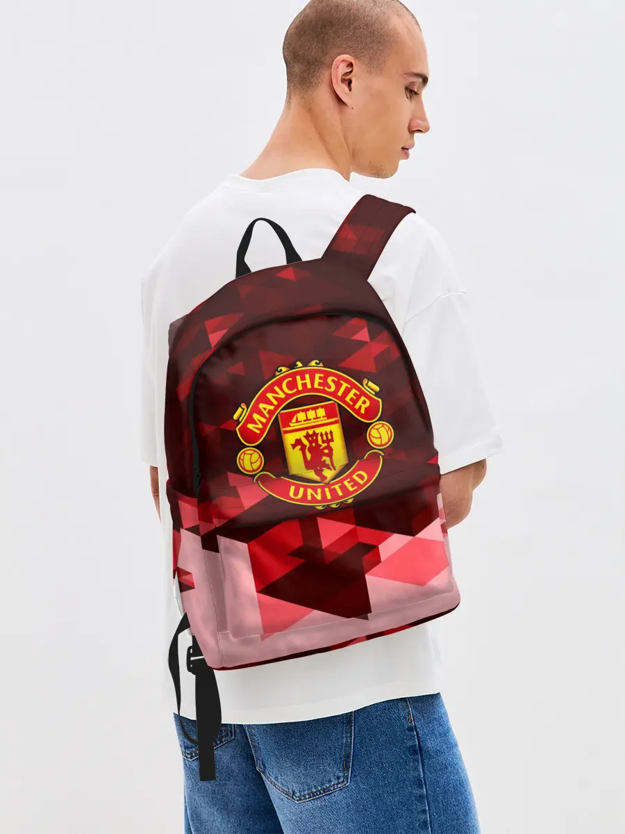 Рюкзак джинсовый / Manchester United Abstract