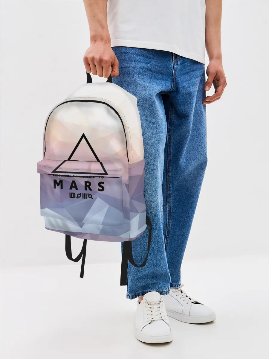 Рюкзак джинсовый / 30 Seconds to Mars