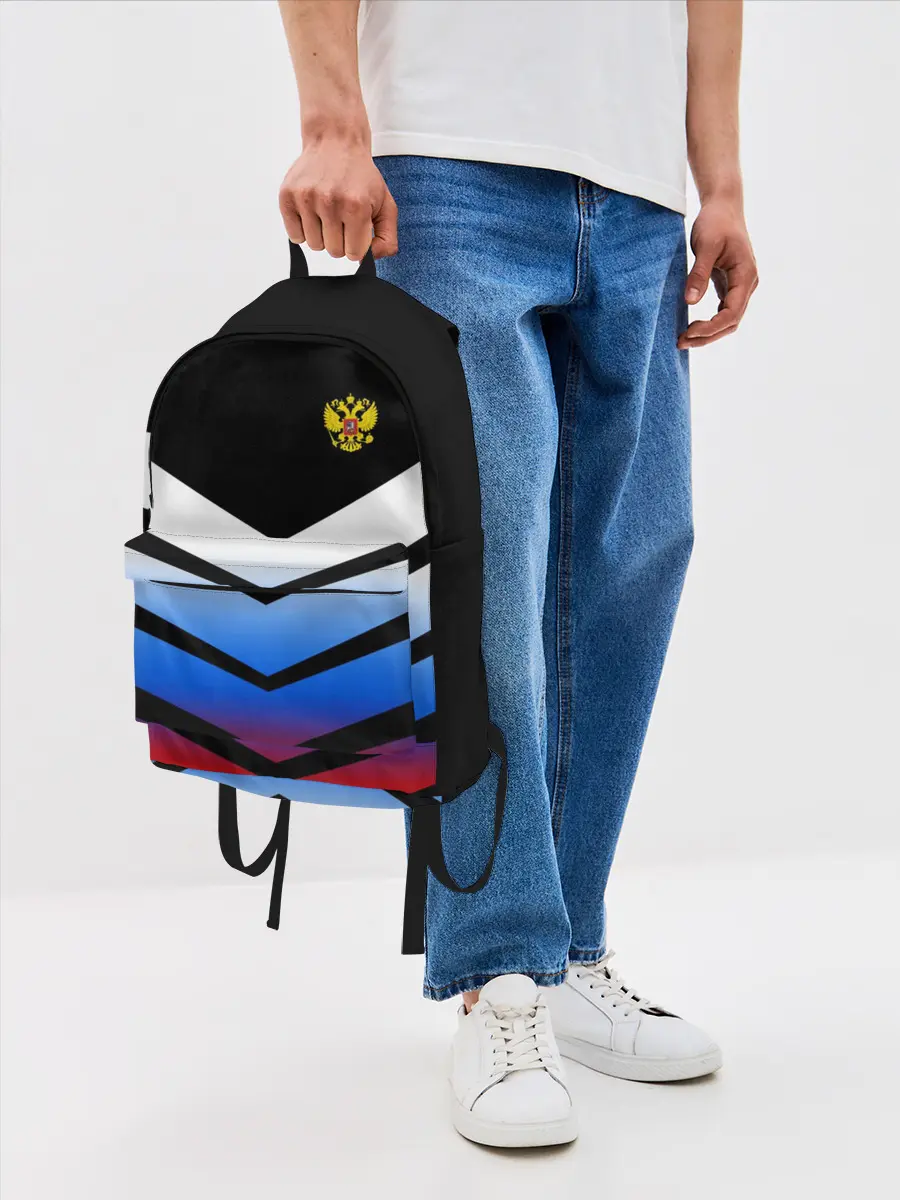 Рюкзак джинсовый / RUSSIA SPORT | РОССИЯ СПОРТ