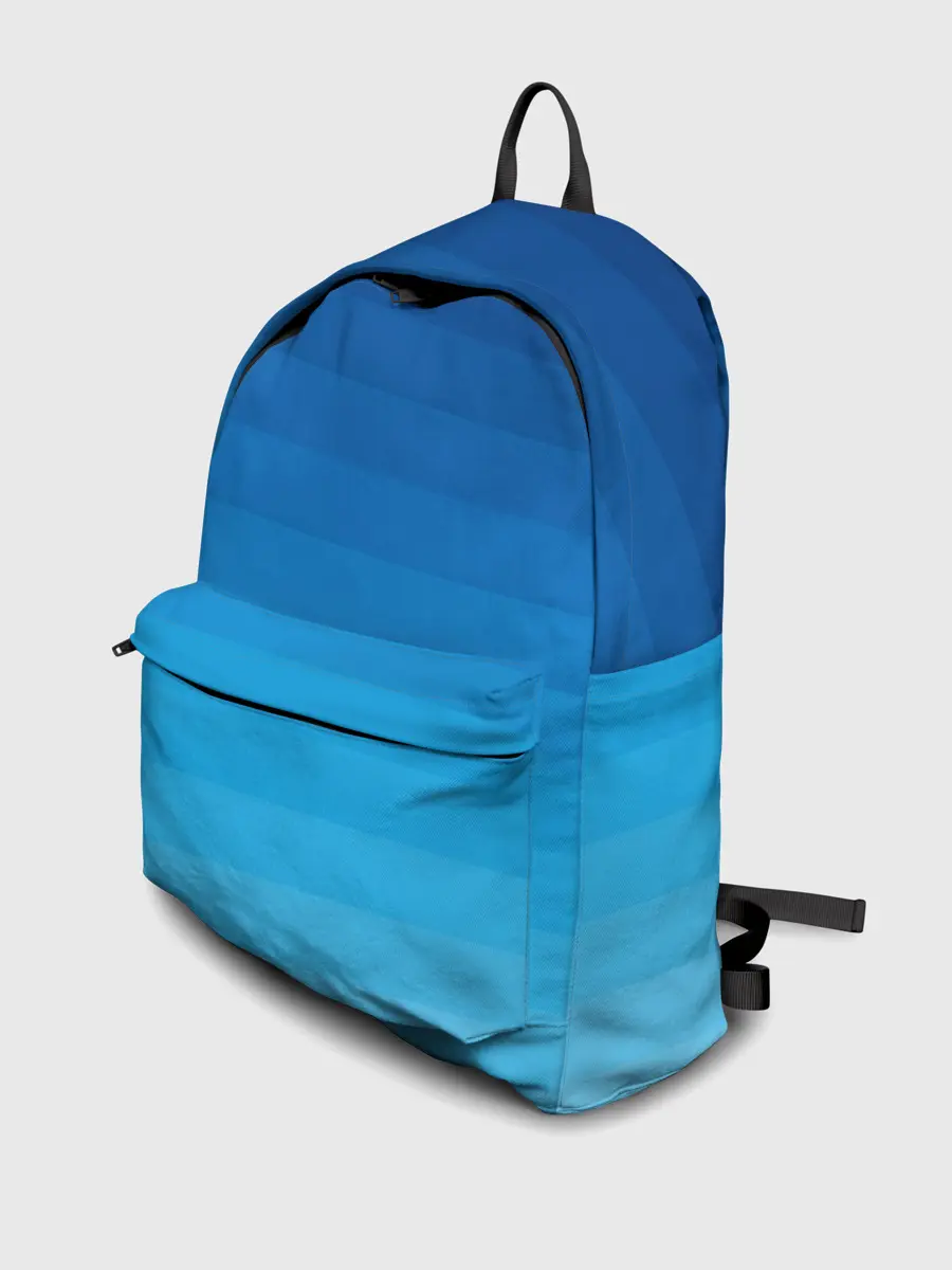 Рюкзак джинсовый / Синие полосы