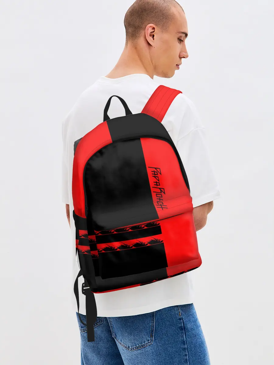 Рюкзак джинсовый / Papa Roach